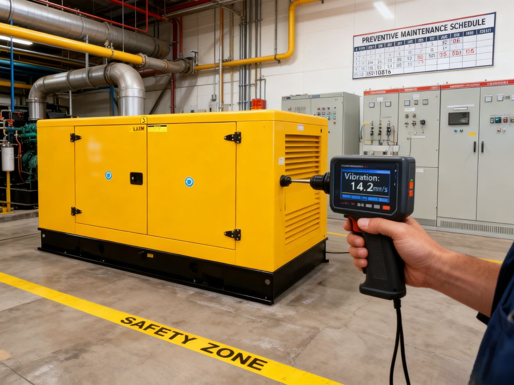 Why is my generator running rough and shaking?